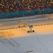 Arena Națională din București, după primele zăpezi din ianuarie 2026. Foto: Andrei Crăițoiu (GSP.RO)