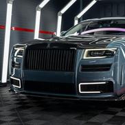 Rolls-Royce Ghost, mașina lui Adrian Mititelu junior / foto: instagram  @custom.tuning