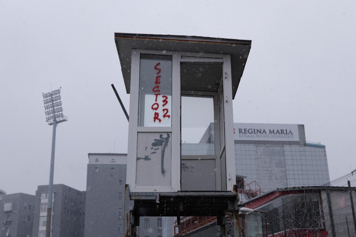 Cum arată Stadionul Dinamo cu câteva zile înaintea demolării