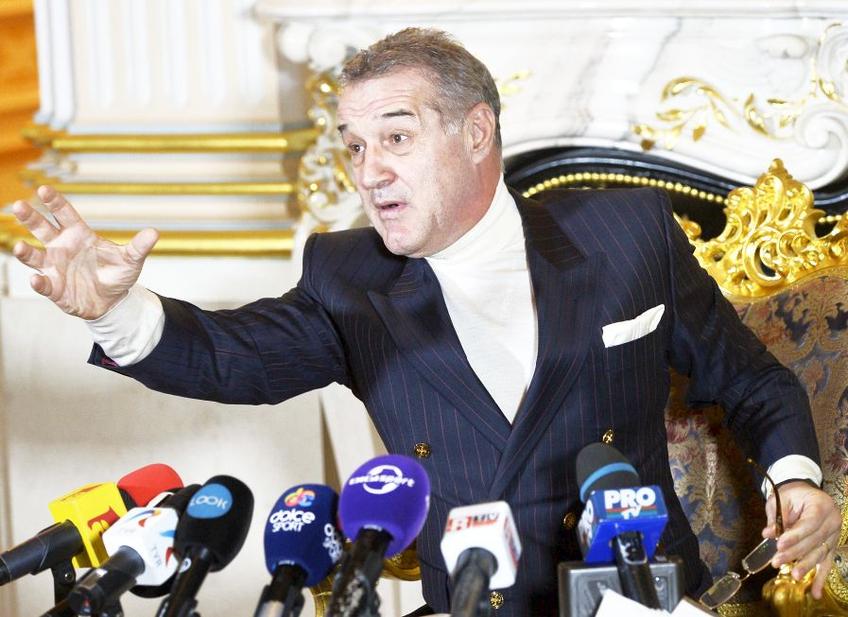 Gigi Becali la palat, foto: GSP