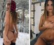 GALERIE FOTO Julia Rose, modelul care și-a arătat sânii la un meci de baseball, e bine păzită. Are o relație cu un pugilist