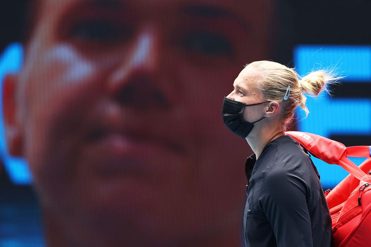 Sofia Kenin - Kaia Kanepi, Australian Open / FOTO: Guliver/GettyImages