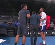 FOTO Aproape să se încaiere pe teren, după cel mai dramatic meci de la Australian Open: „De ce mă calci pe nervi?!”