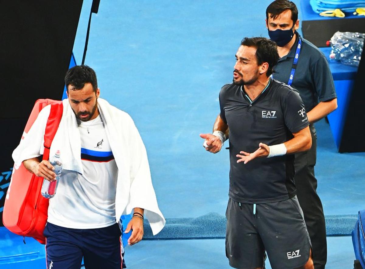 FOTO Aproape să se încaiere pe teren, după cel mai dramatic meci de la Australian Open: „De ce mă calci pe nervi?!”