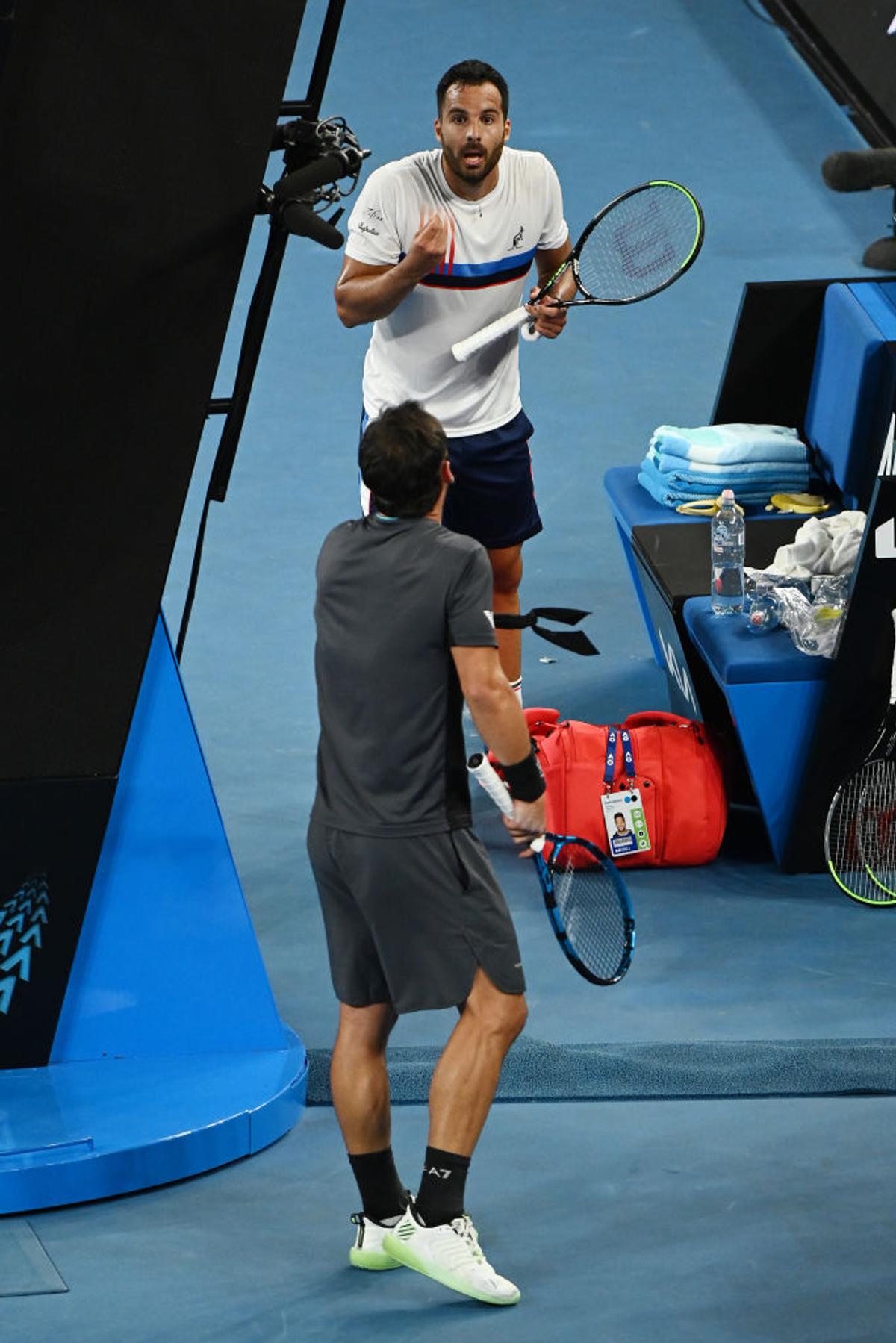 Fognini și Caruso, conflict la Australian Open / FOTO: Guliver/GettyImages