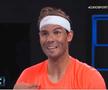 Rafael Nadal (34 de ani, 2 ATP) l-a învins pe americanul Michael Mmoh (23 de ani, 177 ATP), scor 6-1, 6-4, 6-2, și s-a calificat în turul trei la Australian Open.