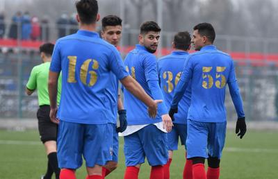 CSA Steaua se pregătește pentru duelul cu FCSB 2 » Trupa lui Oprița a jucat azi un amical cu Gloria Buzău