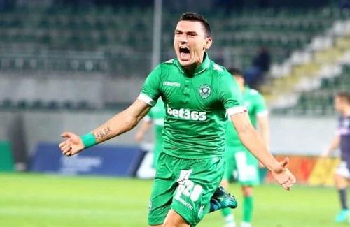Claudiu Keșeru (34 de ani, atacant) a marcat ultimul gol al meciului Svoge - Ludogoreț 1-3, din „16”-imile Cupei Bulgariei.