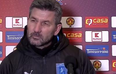 Marinos Ouzounidis, după primul meci la Craiova: „Frig!” » Ce spune despre fotbalul românesc
