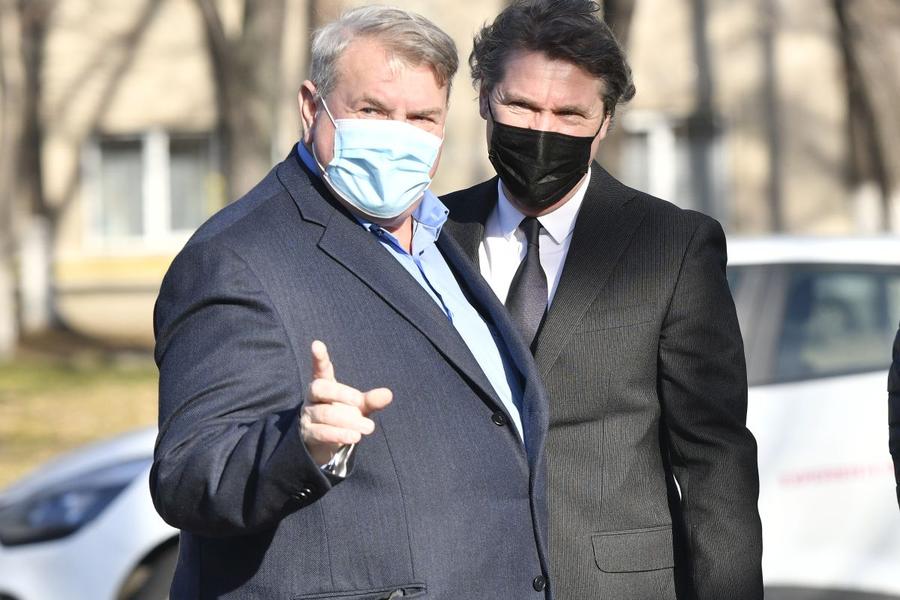 luliu Mureșan alături de Florin Răducioiu (foto: Cristi Preda/GSP) Vinovatul numărul 1