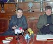 Vasile Șiman și Ioan Andone, la o conferință de presă a Sportului Studențesc (foto: arhiva GSP)