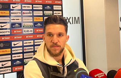 Alexandru Băluță, după ce a adus victoria celor de la FCSB: „Aș da orice ca să merg la Euro!”