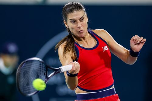 Sorana Cîrstea în acțiune FOTO Guliver/GettyImages