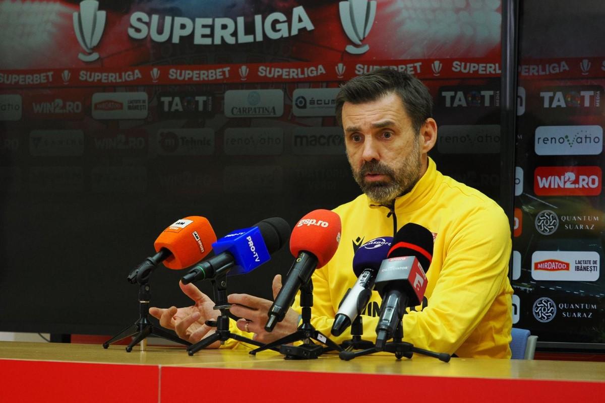 Zeljko Kopic prefațează duelul cu Farul: „Nu putem juca la egal. E greu să vorbești de ADN-ul lui Dinamo când ești la retrogradare”