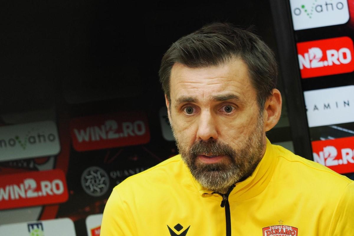 Zeljko Kopic prefațează duelul cu Farul: „Nu putem juca la egal. E greu să vorbești de ADN-ul lui Dinamo când ești la retrogradare”