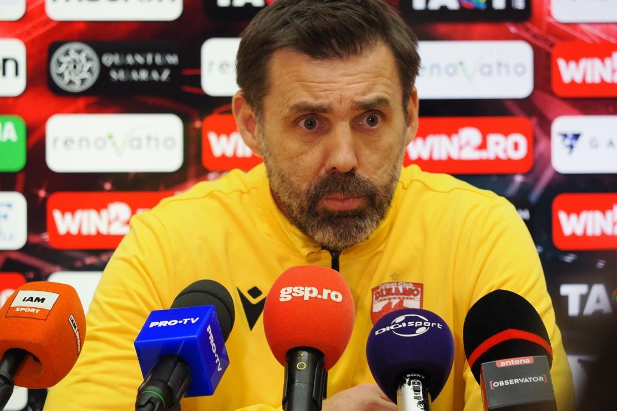 Zeljko Kopic prefațează duelul cu Farul: „Nu putem juca la egal. E greu să vorbești de ADN-ul lui Dinamo când ești la retrogradare”