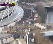 Fanii lui West Ham n-au suportat umilința trăită în prima repriză a meciului cu Arsenal, scor 0-4, și au părăsit stadionul la pauză.