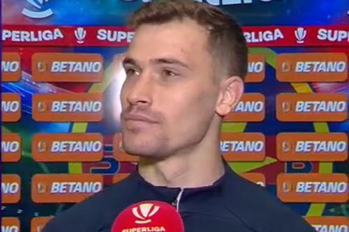 FCSB a învins-o pe Sepsi, scor 1-0, în runda #25 din Superliga. Darius Olru (25 de ani) a recunoscut că FCSB nu a făcut un meci foarte bun în această seară.