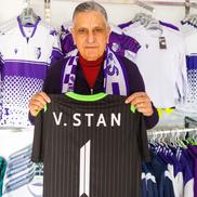 Vasile Stan, portarul de legendă al alb-violeților / Sursă foto: Facebook@ FC Argeș