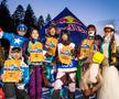 Adrenalină, viteză și costume trăsnite pe pârtie, la Red Bull Homerun