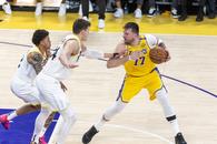 Luka Doncic a debutat fantastic la Los Angeles Lakers și l-a obligat pe LeBron să asculte hitul momentului în Serbia: „Am o singură viață”