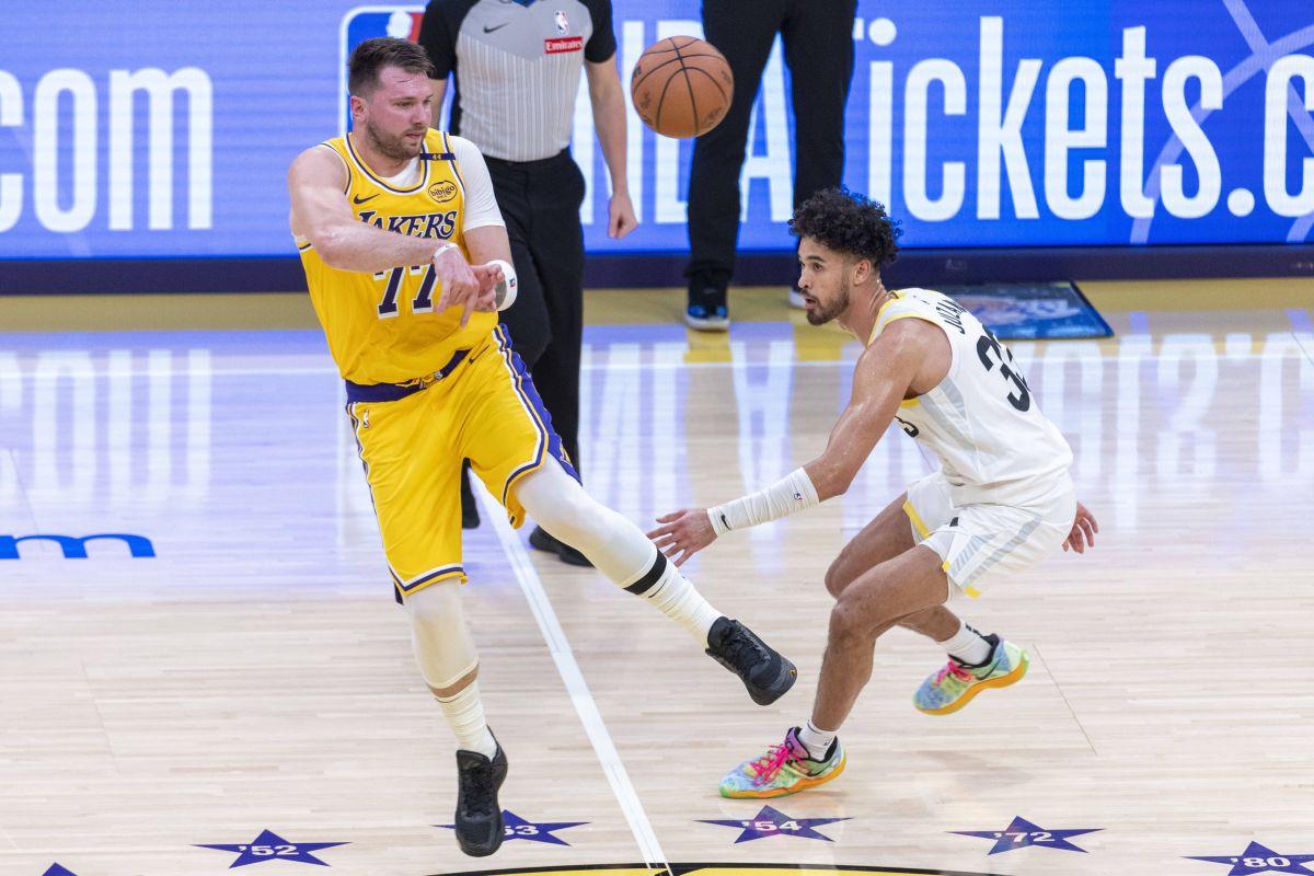 Luka Doncic a debutat la LA Lakers