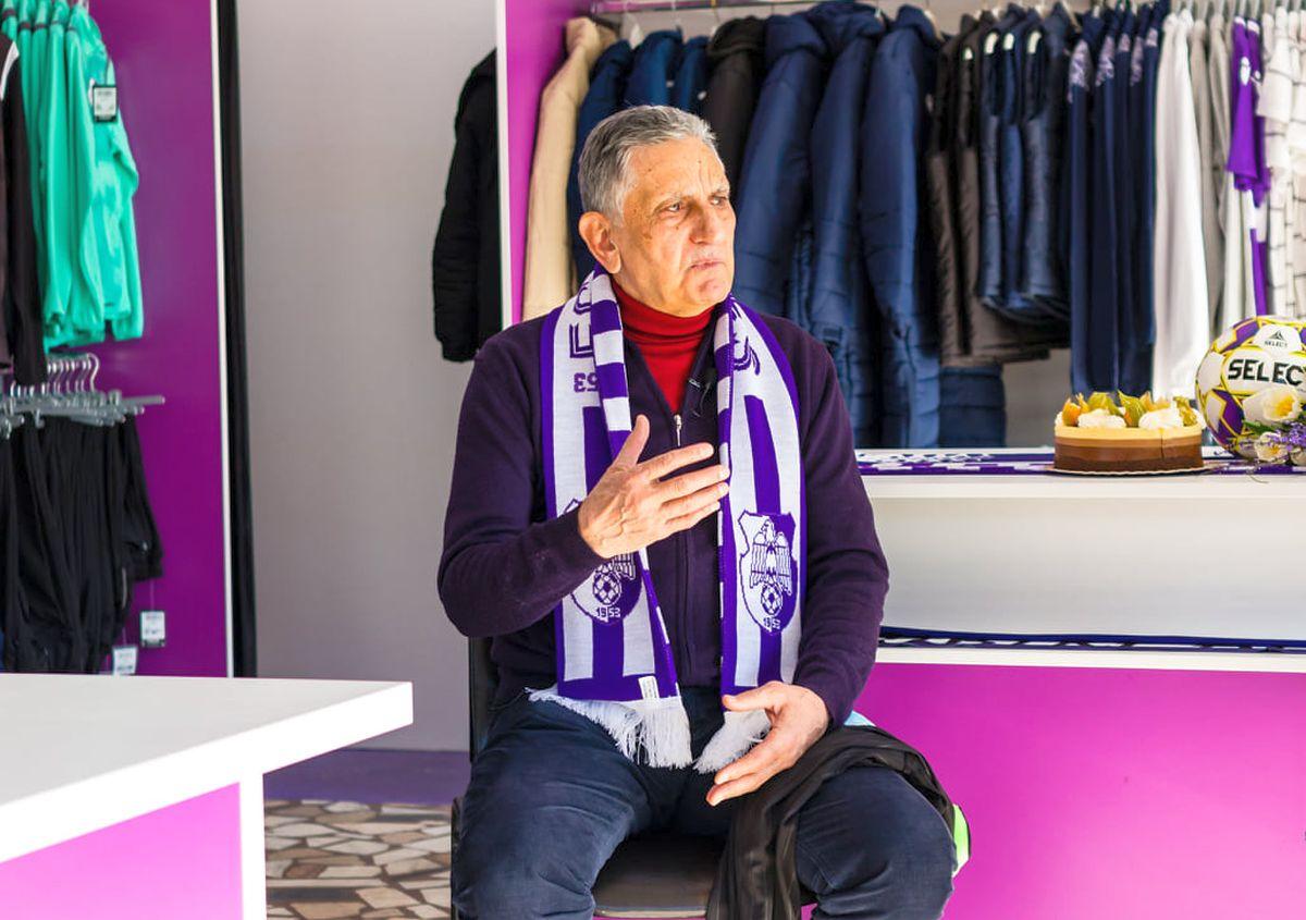 Vasile Stan, portarul de legendă al lui FC Argeș, titular în „dubla” cu Real Madrid