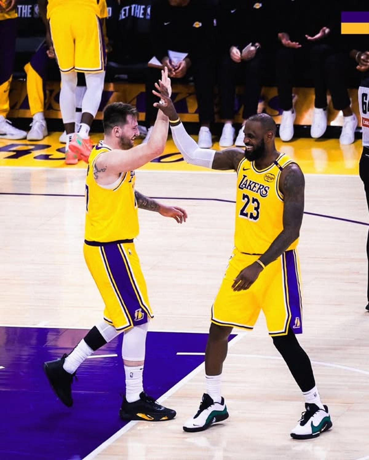 Luka Doncic a debutat la LA Lakers