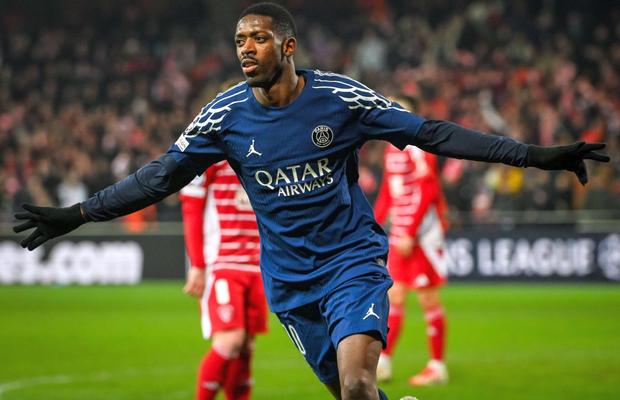 Dembele o duce pe PSG spre „optimile” Ligii Campionilor » Victorie clară cu Brest în play-off