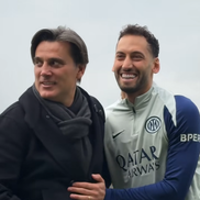 Vincenzo Montella s-a întâlnit cu Hakan Calhanoglu la baza de antrenament a lui Inter