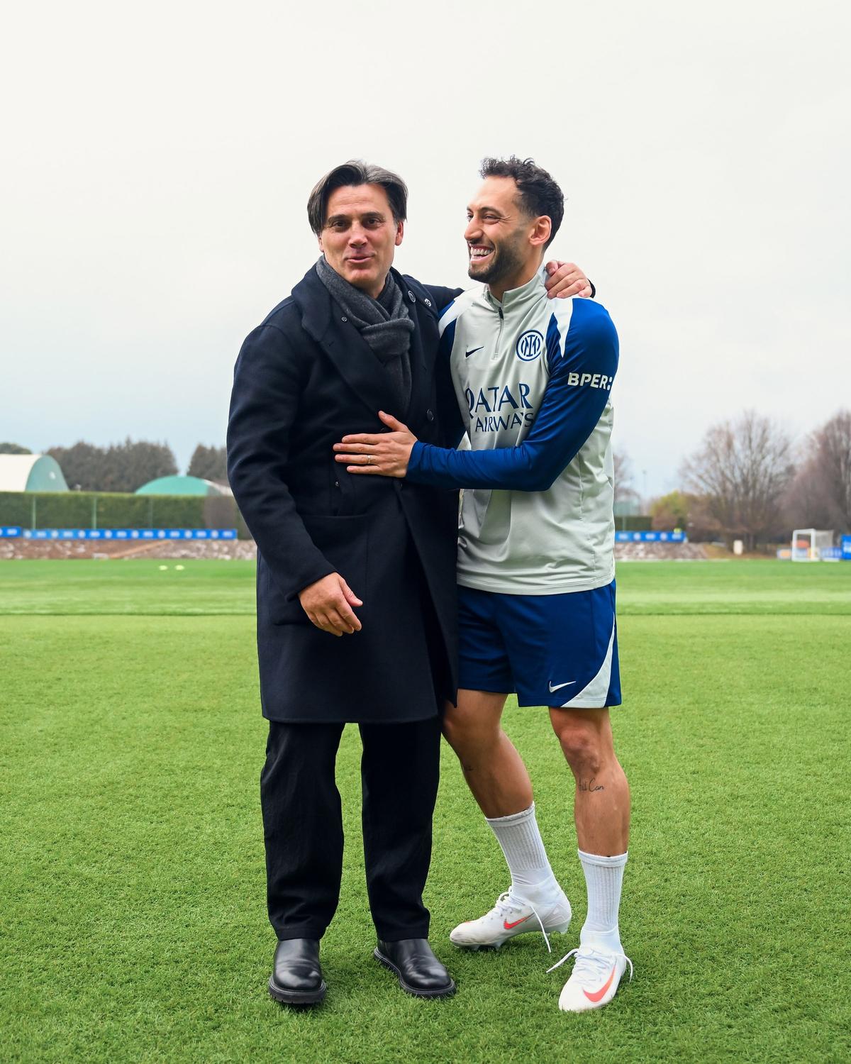 Vincenzo Montella s-a întâlnit cu Cristi Chivu la baza de antrenament a lui Inter