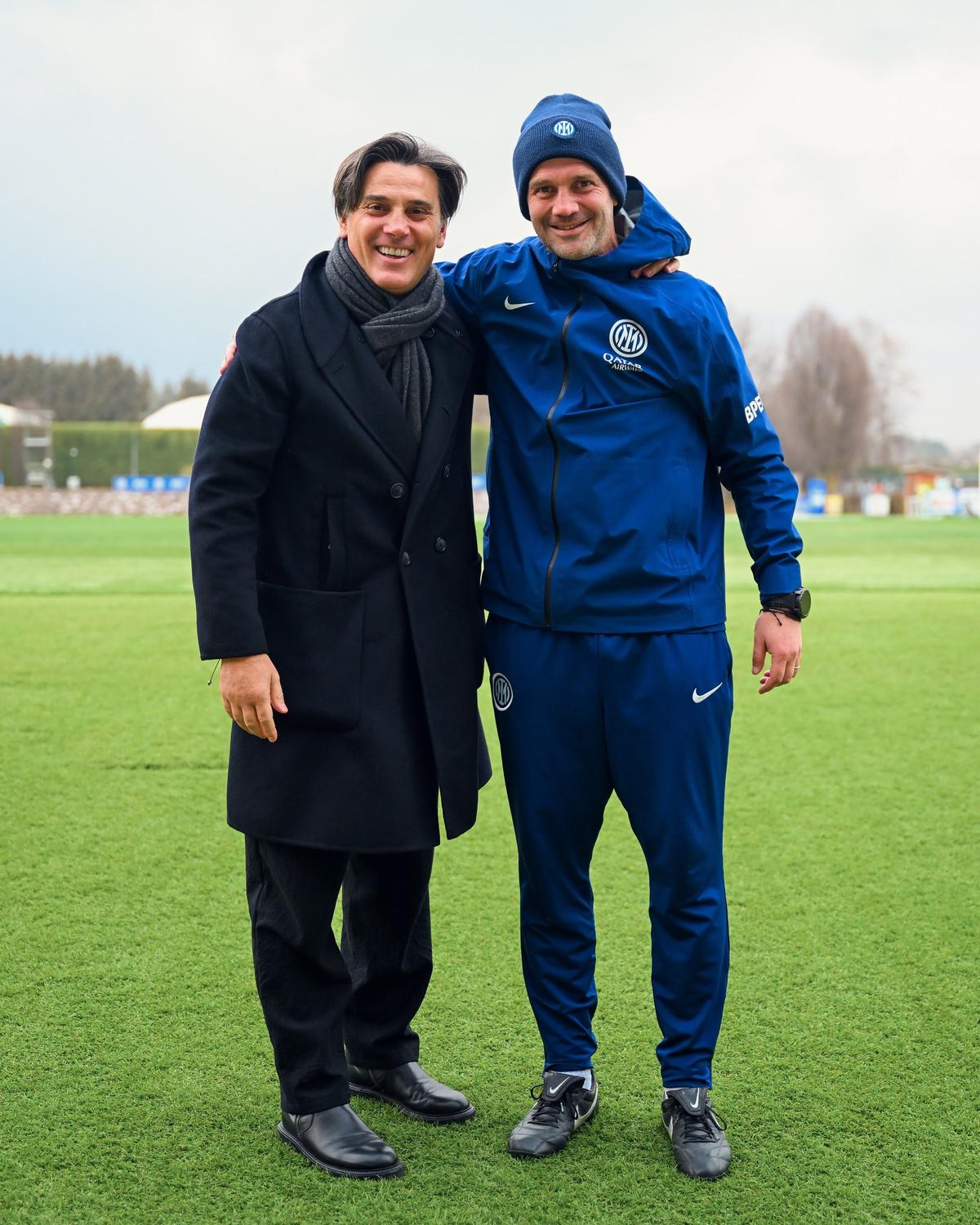 Vincenzo Montella s-a întâlnit cu Cristi Chivu la baza de antrenament a lui Inter