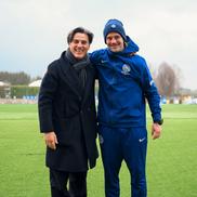 Vincenzo Montella s-a întâlnit cu Cristi Chivu la baza de antrenament a lui Inter