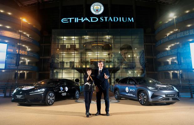 Când tehnologia întâlnește pasiunea: BYD devine partener oficial al Clubului de Fotbal Manchester City
