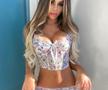 Juli, cea mai hot fană! Nu ratează niciun meci al preferatului ei