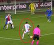 Nicolae Stanciu a deschis scorul cu un șut superb în meciul Slavia Praga - Rangers ('7).