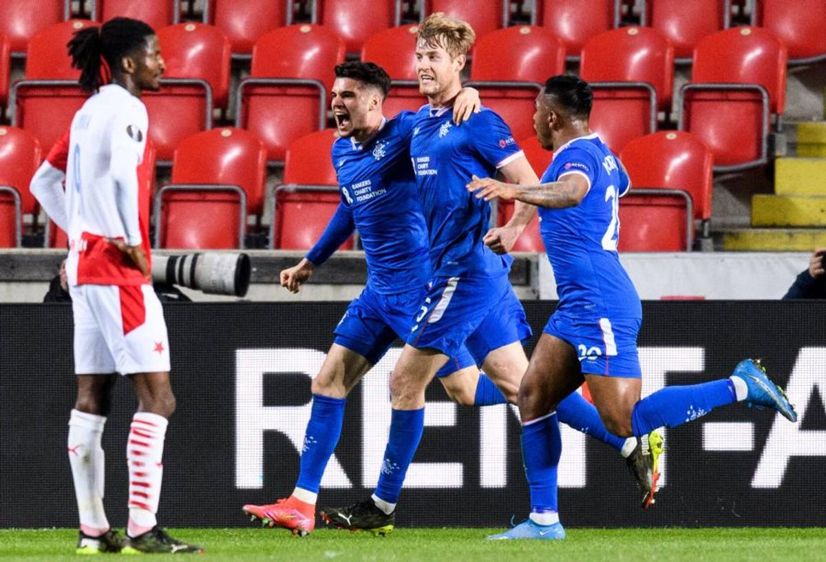 Slavia Praga - Rangers, Stanciu vs Ianis / 11.03.2021