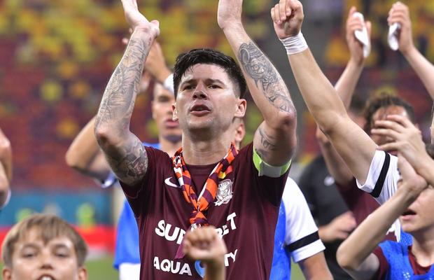 Săpunaru, enervat la conferința de presă: „Dacă nici Rapid - Dinamo nu mai e derby, atunci ce meci e?” + Obiectivul anunțat de fundaș