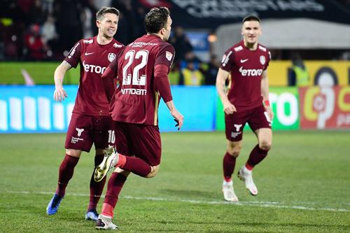 Gabriel Debeljuh, #22, CFR Cluj // foto: Imago Images