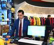 Președintele FRF, Răzvan Burleanu, prezent la lansarea „Romania Store”, noul magazin oficial al echipei naționale de fotbal a României (foto: Raed Krishan/GSP)
