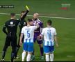 Latovlevici, îmbrânceli pe teren cu asistentul care lucrează la o închisoare. MM a comentat amuzat: „Am văzut perspective, de ce să mint”
