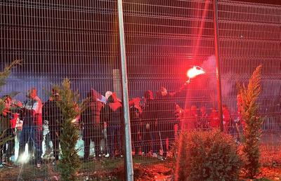 Boicot la Ovidiu » Ultrașii Rapidului au refuzat să intre pe stadion la meciul cu Farul