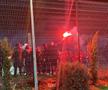 Ultrașii Rapidului au făcut spectacol la Ovidiu / foto: Andrei Petrescu (Gazeta Sporturilor)
