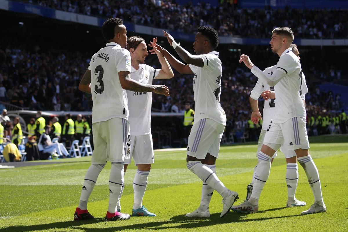 Real Madrid a câștigat fără Benzema » Revenire de la 0-1 cu Espanyol, cu Vinicius în mare formă