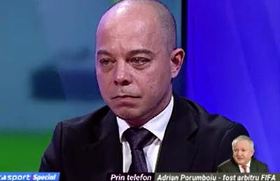Porumboiu a sunat în direct, nedumerit de explicațiile lui Marius Avram: „Prezinți lucruri care nu sunt în regulament. Eu n-am auzit de așa ceva!”
