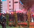 Ultrașii Rapidului au făcut spectacol la Ovidiu / foto: Andrei Petrescu (Gazeta Sporturilor)