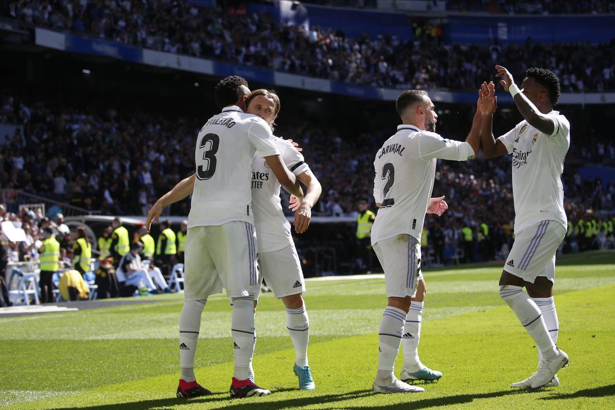 Real Madrid a câștigat fără Benzema » Revenire de la 0-1 cu Espanyol, cu Vinicius în mare formă