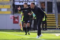 Antrenorul din Serie A al românilor Burnete și Borbei a fost DEMIS după ce a lovit un adversar cu capul în gură!