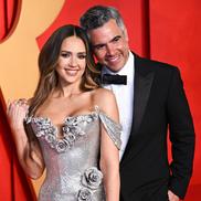 Jessica Alba și Cash Warren la Premiile Oscar 2024 (foto: Imago)