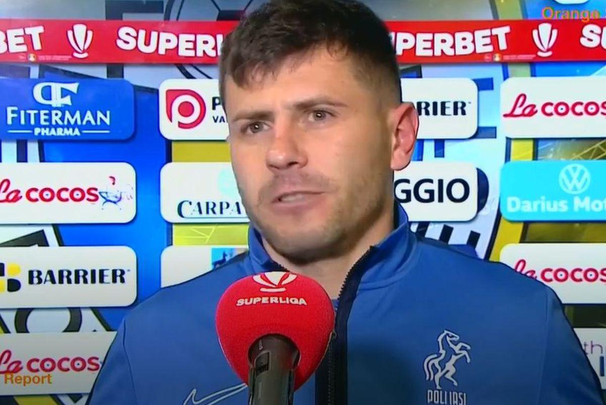 Mihai Bordeianu, autorul celui mai frumos gol din Poli Iași - Dinamo: „Ne-am bătut singuri, am făcut greșeli mari, goluri cadou”